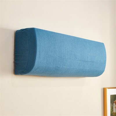 1vnt oro kondicionieriaus apsauginis dangtelis nuo dulkių Vienspalvis namų dekoras Minkštas sieninis apsauginis apsauginis dangtelis, lengvai valomas klasikinis dulkių dangtelis