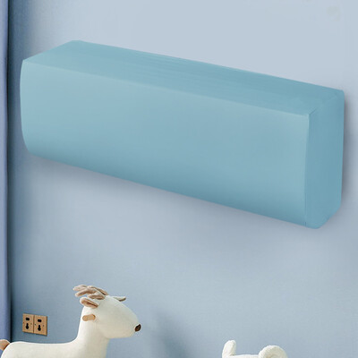 1vnt dulkėms atsparus oro kondicionavimo dangtelis, montuojamas ant sienos, elastingumas, lengvai valomas dulkių dangtelis namų dekoro oro kondicionieriaus apsauga