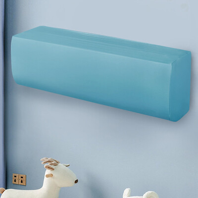 1vnt dulkėms atsparus oro kondicionavimo dangtelis, montuojamas ant sienos, elastingumas, lengvai valomas dulkių dangtelis namų dekoro oro kondicionieriaus apsauga