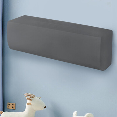 1vnt dulkėms atsparus oro kondicionavimo dangtelis, montuojamas ant sienos, elastingumas, lengvai valomas dulkių dangtelis namų dekoro oro kondicionieriaus apsauga