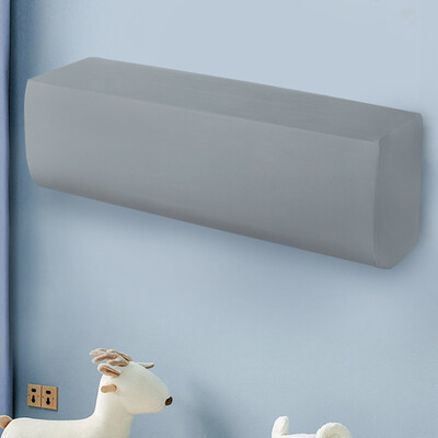 1vnt dulkėms atsparus oro kondicionavimo dangtelis, montuojamas ant sienos, elastingumas, lengvai valomas dulkių dangtelis namų dekoro oro kondicionieriaus apsauga