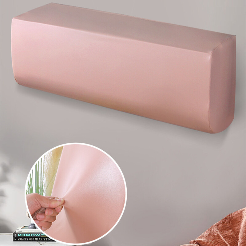 1vnt dulkėms atsparus oro kondicionavimo dangtelis, montuojamas ant sienos, elastingumas, lengvai valomas dulkių dangtelis namų dekoro oro kondicionieriaus apsauga