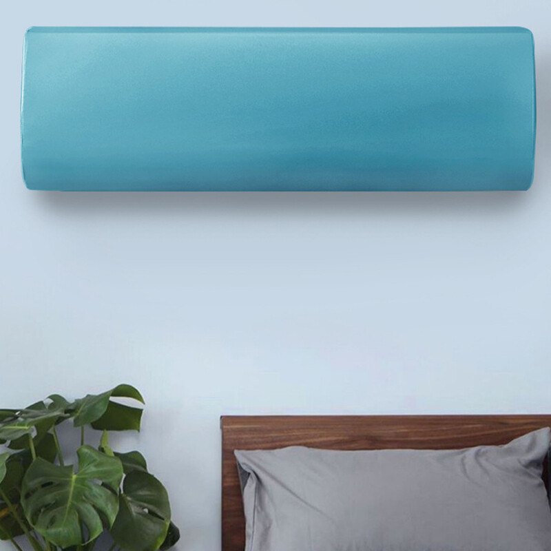 1vnt dulkėms atsparus oro kondicionavimo dangtelis, montuojamas ant sienos, elastingumas, lengvai valomas dulkių dangtelis namų dekoro oro kondicionieriaus apsauga