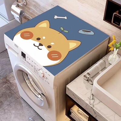 Karikatūras bungu veļas mazgājamās mašīnas paklājiņš sauļošanās līdzeklis diatomu dubļu ledusskapis putekļu pārsegs audums dvielis ūdensizturīgs naktsgaldiņa paklājiņš