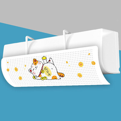 90 * 27 cm oro kondicionieriaus priekinio stiklo apsauga nuo tiesioginio pūtimo keičiamo dydžio vėjo kreiptuvo dangtelis