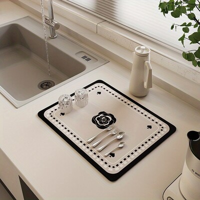 Super Absorbent Mat Veļasmašīna Putekļu pārsegs Virtuves paliktnis Vannas istabas Pretslīdēšanas grīda Durvis Grīdas Paklājiņi Ledusskapis Putekļu necaurlaidīgs paliktnis