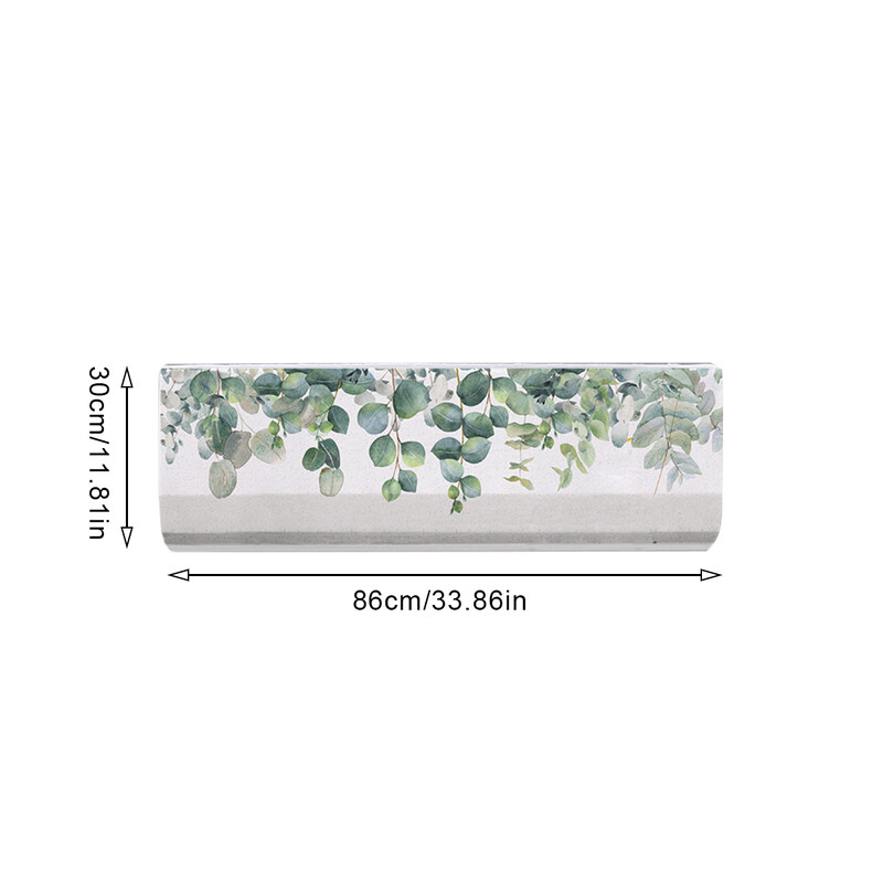 Pakabinamas oro kondicionieriaus dangtelis nuo dulkių Pakabinamas oro kondicionieriaus gaubto apsauginis dangtelis Mažas ir gaivus stilius