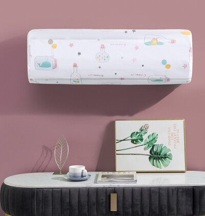 Svetainės miegamojo sieninis oro kondicionieriaus dangtis Modernus paprastas namų dulkių dangtelis sandėlyje Didmeninė prekyba vandeniui atsparus namų audinys