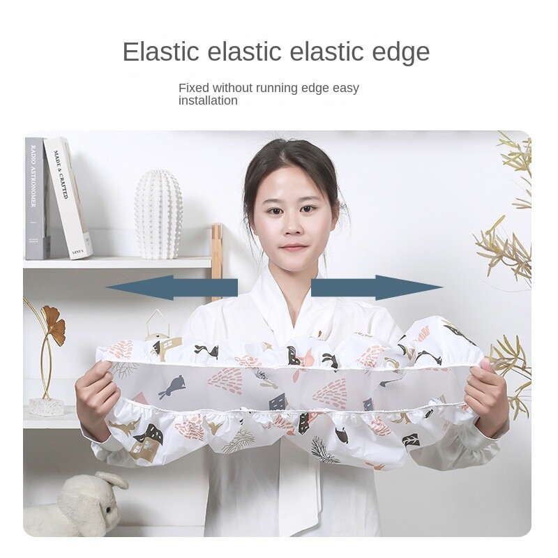 Svetainės miegamojo sieninis oro kondicionieriaus dangtis Modernus paprastas namų dulkių dangtelis sandėlyje Didmeninė prekyba vandeniui atsparus namų audinys