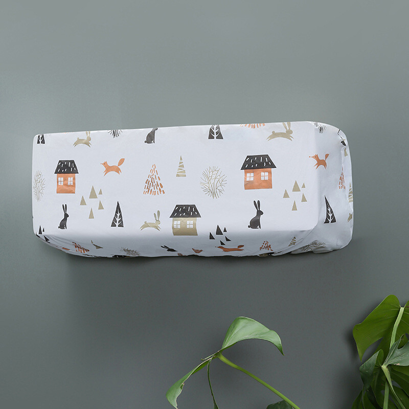 Svetainės miegamojo sieninis oro kondicionieriaus dangtis Modernus paprastas namų dulkių dangtelis sandėlyje Didmeninė prekyba vandeniui atsparus namų audinys