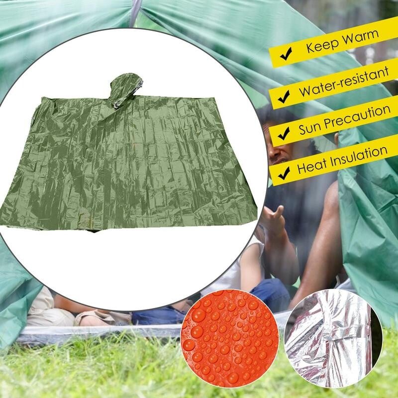 Õues kasutamiseks mõeldud sõjaväe veekindel vihmamantel Meeste vihmamantel Naiste varikatus vihma käest Mootorratta vihma pontšo piknikumatt