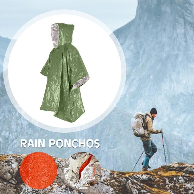Õues kasutamiseks mõeldud sõjaväe veekindel vihmamantel Meeste vihmamantel Naiste varikatus vihma käest Mootorratta vihma pontšo piknikumatt