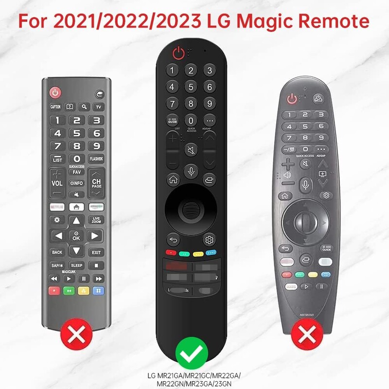 Kaugjuhtimispuldi ümbris LG MR21GA MR23GN 22 MR24GA OLED Smart TV Magic MR22GN AKB76039902 silikoonist kaitsekaane jaoks Dropshopping