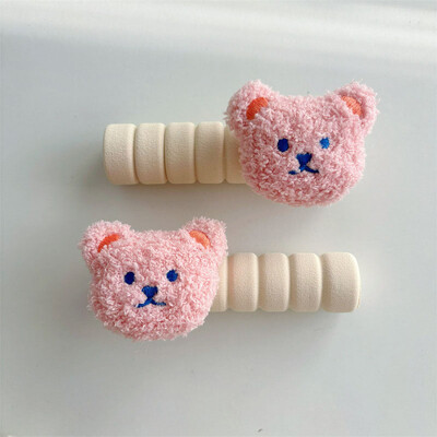 Bear Door Handle Cover Anti Bump and Anti Static Cute Door Protector Door Protector Decoration of Furniture