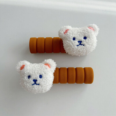 Bear Door Handle Cover Anti Bump and Anti Static Cute Door Protector Door Protector Decoration of Furniture