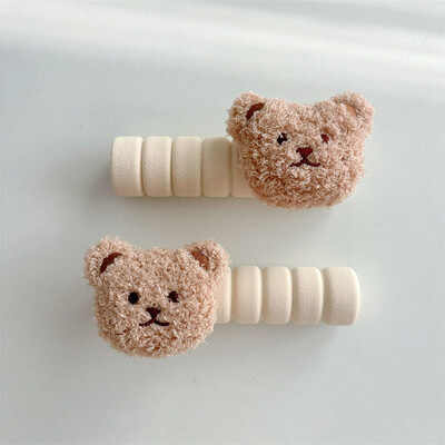 Bear Door Handle Cover Anti Bump and Anti Static Cute Door Protector Door Protector Decoration of Furniture