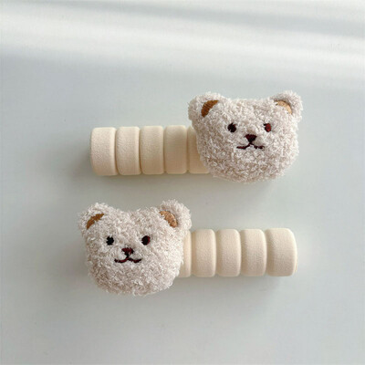 Bear Door Handle Cover Anti Bump and Anti Static Cute Door Protector Door Protector Decoration of Furniture