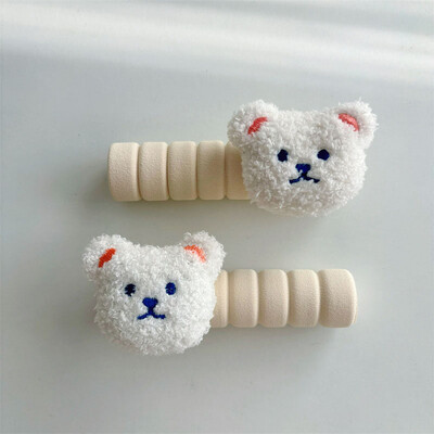 Bear Door Handle Cover Anti Bump and Anti Static Cute Door Protector Door Protector Decoration of Furniture