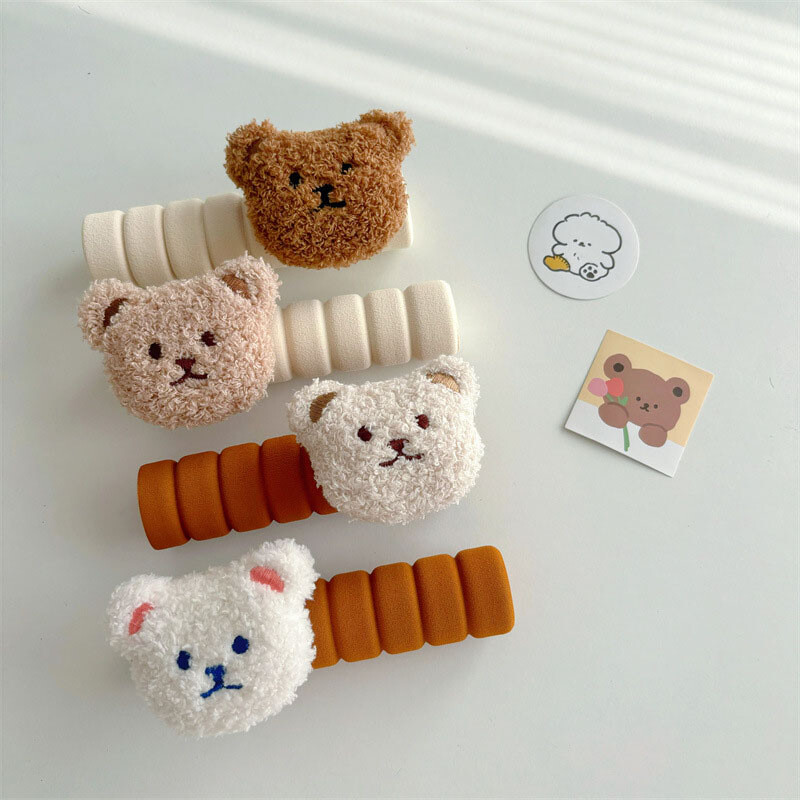 Bear Door Handle Cover Anti Bump and Anti Static Cute Door Protector Door Protector Decoration of Furniture