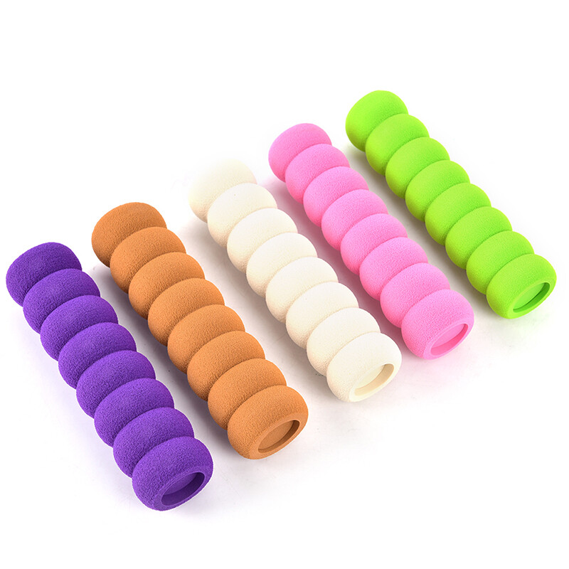 1 vnt. durų rankenos dangteliai Minkštos putplasčio durų rankenos rankenėlės dangtelio apsauga Be statinės elektros kūdikių saugos apsauga miegamojo svetainei