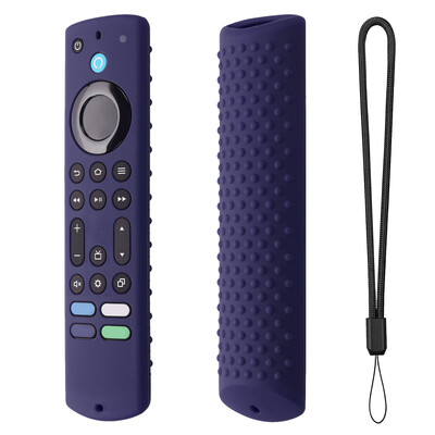 Husă pentru telecomandă Husă de protecție Husă din silicon Husă de protecție compatibilă cu noul Amazon Fire TV Stick 4K Max 2023 RC