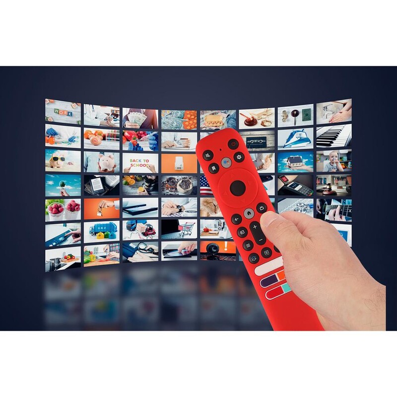 Προστατευτικό κάλυμμα θήκης σιλικόνης για TCL RC902V FMR4 FAR2 FMR1 φωνητικό κάλυμμα τηλεχειριστηρίου τηλεόρασης με κορδόνι