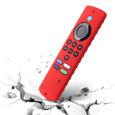 Θήκη σιλικόνης για Fire TV Stick Lite 4k 2021 Τηλεχειριστήριο Αντιολισθητικό αντιολισθητικό κάλυμμα προστασίας από τη σκόνη