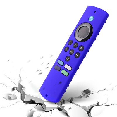 Θήκη σιλικόνης για Fire TV Stick Lite 4k 2021 Τηλεχειριστήριο Αντιολισθητικό αντιολισθητικό κάλυμμα προστασίας από τη σκόνη
