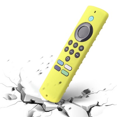 Θήκη σιλικόνης για Fire TV Stick Lite 4k 2021 Τηλεχειριστήριο Αντιολισθητικό αντιολισθητικό κάλυμμα προστασίας από τη σκόνη