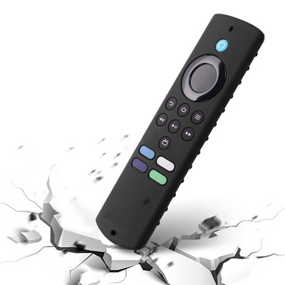 Θήκη σιλικόνης για Fire TV Stick Lite 4k 2021 Τηλεχειριστήριο Αντιολισθητικό αντιολισθητικό κάλυμμα προστασίας από τη σκόνη