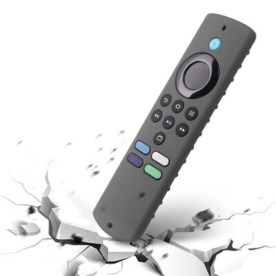 Θήκη σιλικόνης για Fire TV Stick Lite 4k 2021 Τηλεχειριστήριο Αντιολισθητικό αντιολισθητικό κάλυμμα προστασίας από τη σκόνη