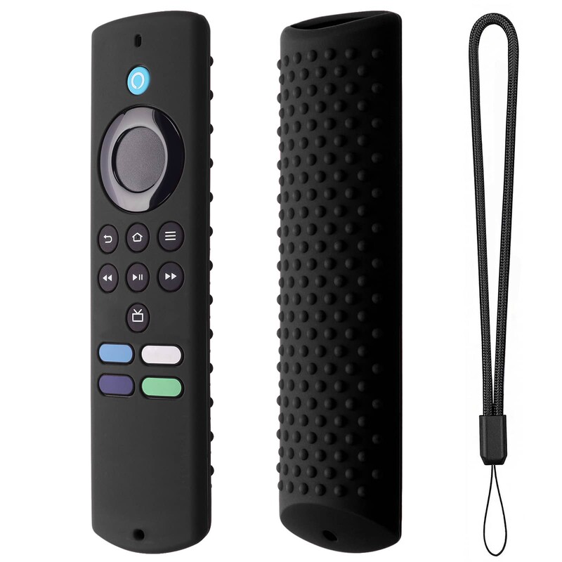 Θήκη σιλικόνης για Fire TV Stick Lite 4k 2021 Τηλεχειριστήριο Αντιολισθητικό αντιολισθητικό κάλυμμα προστασίας από τη σκόνη