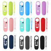 Αντιολισθητική θήκη σιλικόνης για προστατευτικό κάλυμμα τηλεχειριστηρίου Chromecast για φωνητικό τηλεχειριστήριο Google TV 2020