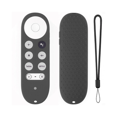 Αντιολισθητική θήκη σιλικόνης για προστατευτικό κάλυμμα τηλεχειριστηρίου Chromecast για φωνητικό τηλεχειριστήριο Google TV 2020