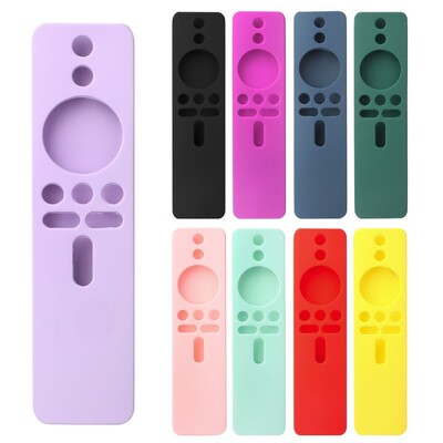 Puha szilikon távirányító ütésálló védőtok a Xiaomi Mi Box S/4X távirányítós TV stick burkolatához Puha sima otthoni kiegészítők