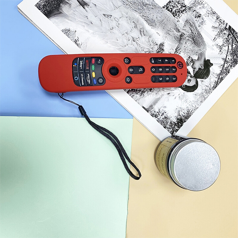 1 carcasă din silicon Husă de protecție pentru telecomandă pentru LG AN-MR21GA/ LG AN-MR21GC