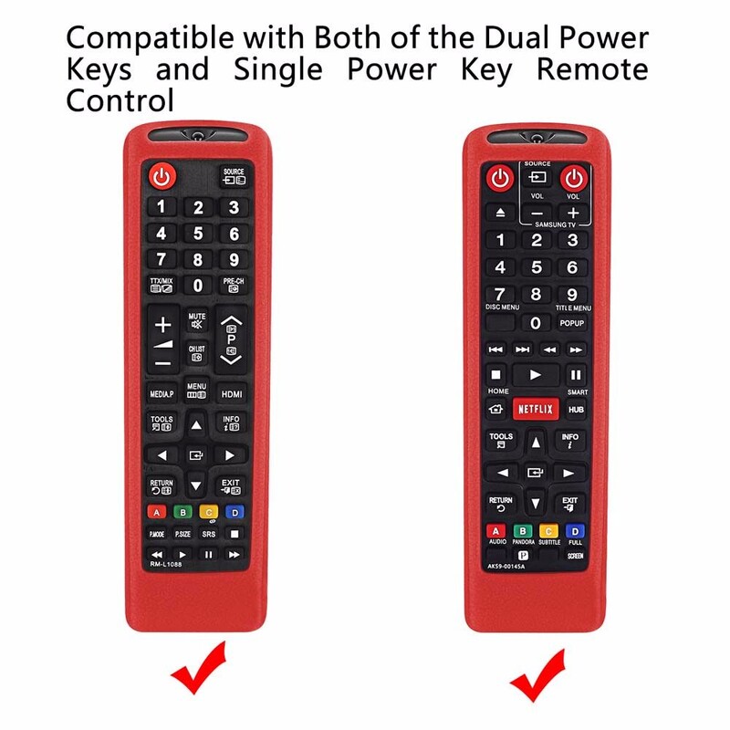 Защитен калъф Дистанционно управление за телевизор за Samsung AA59-00786A AA59-00602A AA59-00666A AA59-00741A 00637 00817A Мека силиконова корица