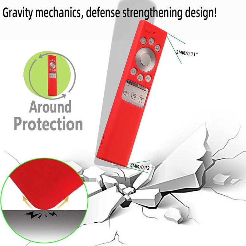 Νέες θήκες τηλεχειριστηρίου 2022 για τηλεχειριστήριο Smart TV Samsung BN59-01327A BN-5901363A Προστατευτικό κάλυμμα σιλικόνης Smart TV για BN59