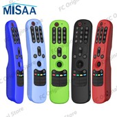 AN-MR21GA silikoonümbris LG AN-MR21GC jaoks AN-MR21N Magic kaugjuhtimispuldi kaitsev pehme kate Põrutuskindel LG OLED teleri kaugjuhtimispuldi jaoks