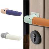 Silikoonist ruumi ukse käepideme uksenupu kate Beebi laste kokkupõrkekaitse ukse tõmbamise käepidemega kindad kaitsme kodutarvikud