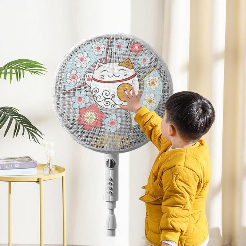 Ηλεκτρικό κάλυμμα ανεμιστήρα Προστατευτικό κάλυμμα ανεμιστήρα με πλέγμα για μωρό Παιδικό προστατευτικό δακτύλων Παιδικό προστατευτικό δακτύλων δίχτυα ασφαλείας