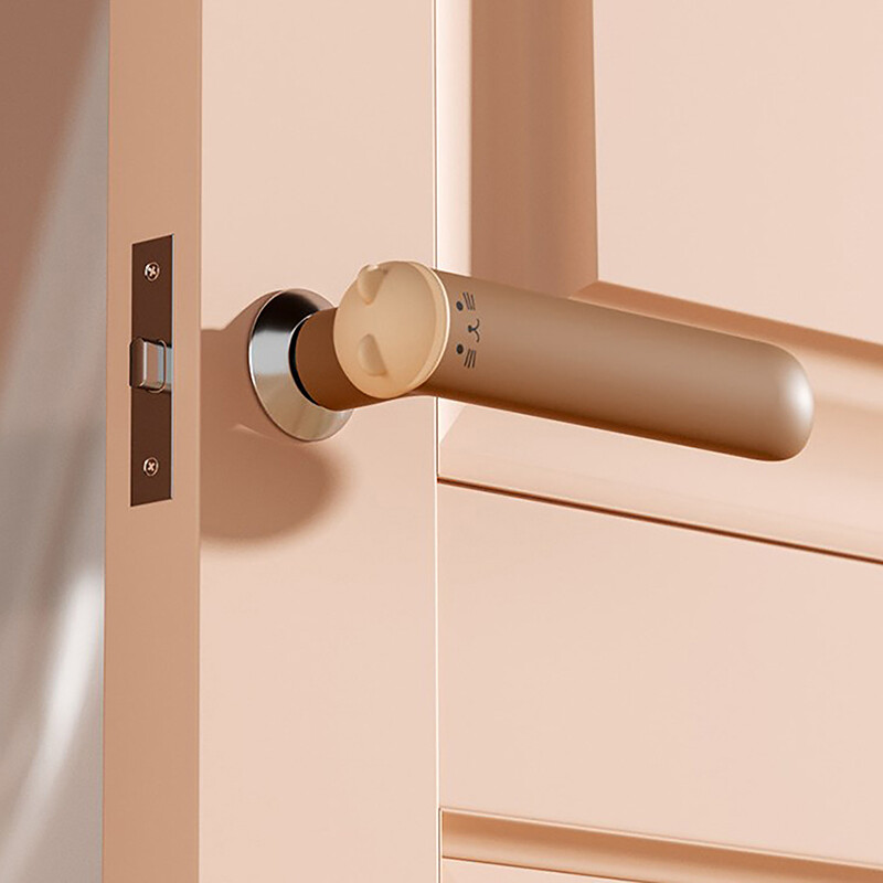 Αντισύγκρουση μαξιλαράκι σιλικόνης Λαβή πόρτας Έπιπλα κρεβατοκάμαρας Προστατευτικό κάλυμμα Παράθυρο Ψυχρό Οικιακό