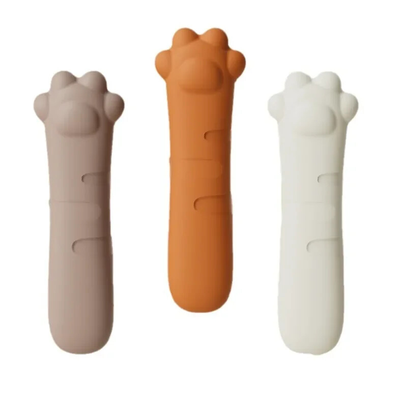 Silikoonist uksenupu kate Staatilise elektrivaba armas, vastupidav ohutus, kokkupõrkevastane käepide, varrukas Magamistoa elutuba seinakaitsekatted