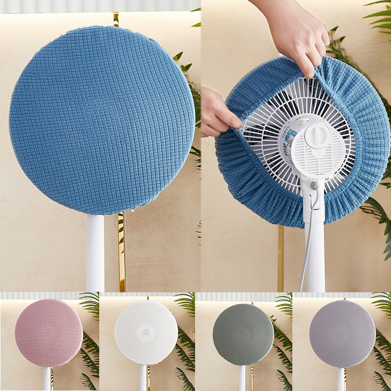 Κάλυμμα ανεμιστήρα δαπέδου Προστατευτικό κάλυμμα θήκη ανεμιστήρα All-inclusive Ελαστικό κάλυμμα διχτυού αποθήκευσης γενικής χρήσης Μισό τυλιγμένο πανί σκόνης Οικιακή χρήση
