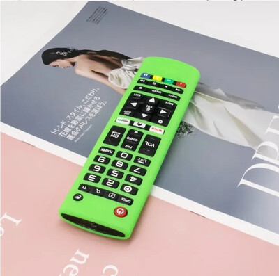 1 Pc Προστατευτικό κάλυμμα σιλικόνης για αντιπυρικό κάλυμμα αντισκόνης τηλεχειριστηρίου LG αδιάβροχη θήκη με κορδόνι