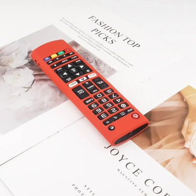 1 Pc Προστατευτικό κάλυμμα σιλικόνης για αντιπυρικό κάλυμμα αντισκόνης τηλεχειριστηρίου LG αδιάβροχη θήκη με κορδόνι