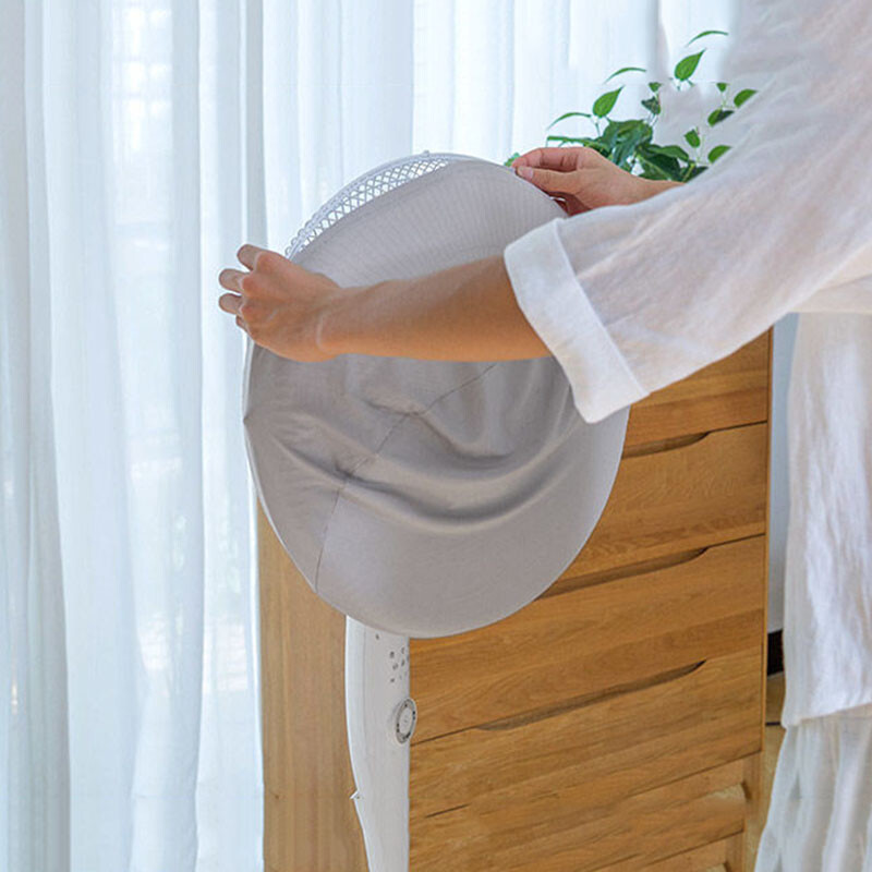 Ümmargused elektriventilaatori katted Kõikehõlmavad saastevastased ohutuspõrandad tolmukindel kate Lihtne majapidamises hoiustamise lauakate