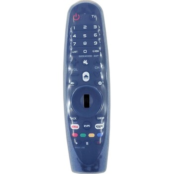 Прозрачен силиконов калъф за LG Dynamic TV Remote Control Защитен капак AN-MR600/650 Удебелен противоударен ръкав против падане