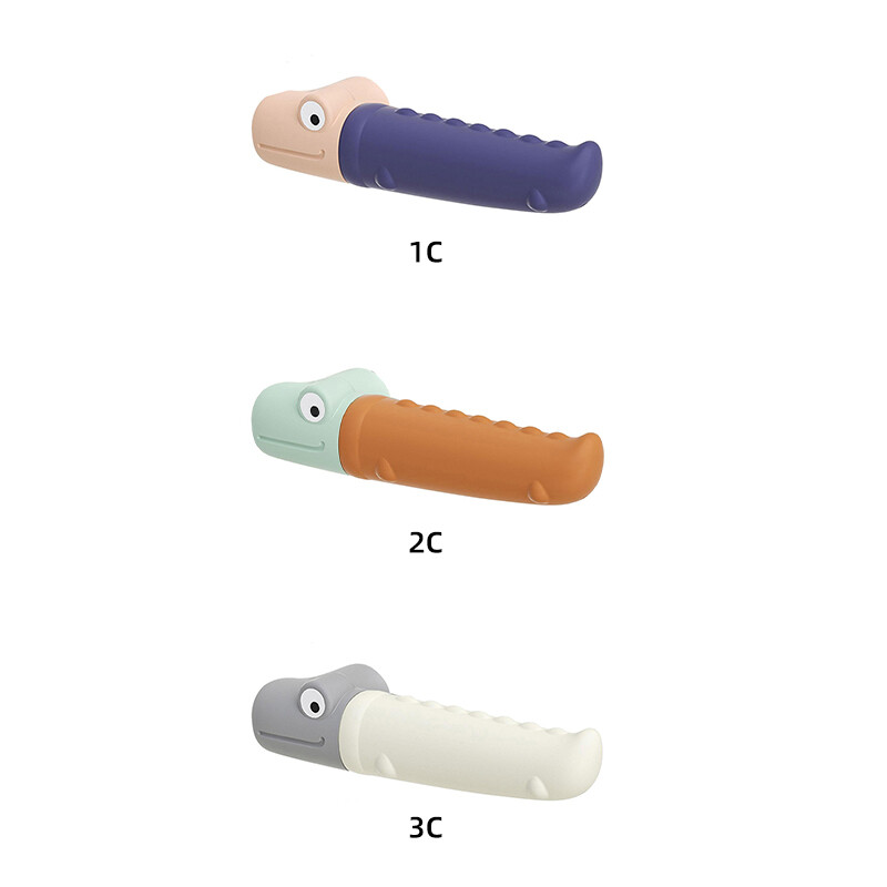 Silikoonist uksekäepideme kaitseümbris Kokkupõrkevastane uksekäepideme padi Beebi ohutuskaitse Müravabad uksekäepideme kindad