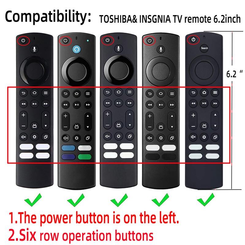 2023. aasta Amazon Fire TV Stick 4k Max kaugjuhtimispuldi silikoonist põrutuskindel asendusümbrise jaoks põrutuskindel kest koos kaelapaelaga